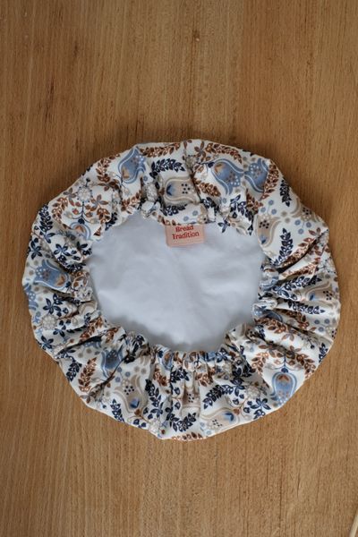 Шапочка для миски/кошика багаторазова, квіткові чашечки 0256 фото