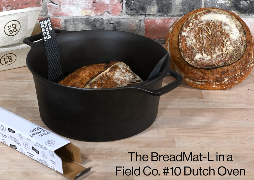Силіконовий коврик для випічки BreadMat-L Rosehill Sourdough 0019 фото