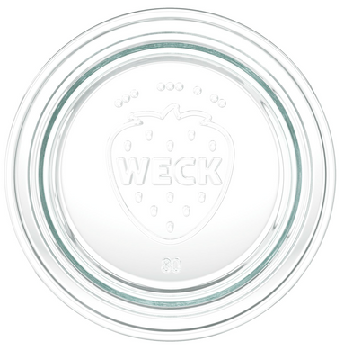 Скляна кришка RR80 для банки WECK 290 мл, RR80 0313 фото